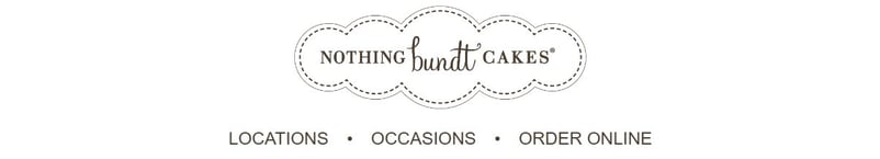 Nothing bundt cake logo, small business newsletter examples
