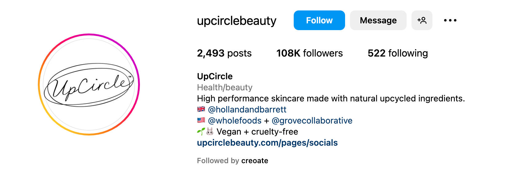 Instagram bio ideas - UpCircle