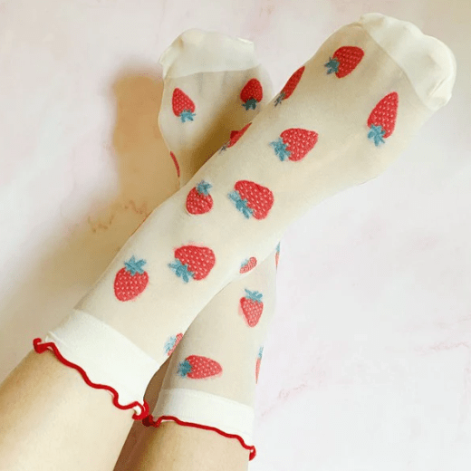 strawberry-socks