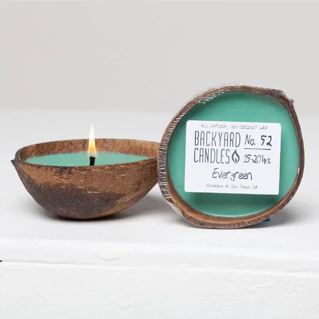evergreen candle